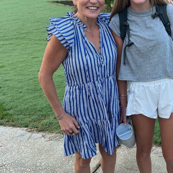 VERONICA BEARD ZEE Mini DRESS Sz 4 - Picture 1 of 3